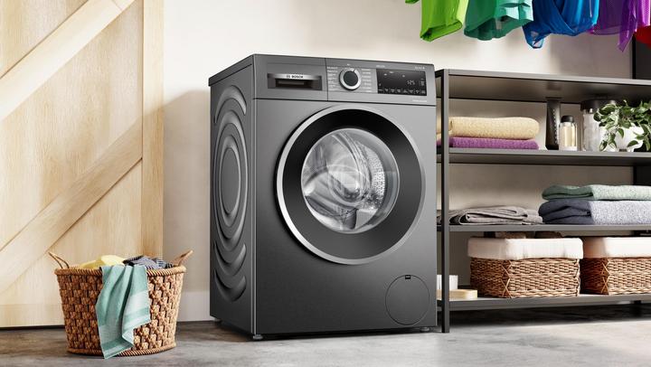 Produktbild Bosch Hausgeräte Serie 6, Waschmaschine, Frontlader, 9 kg, 1400 U/min., WGG244ZR90, ID WGG244ZR90 (9 kg, Links)