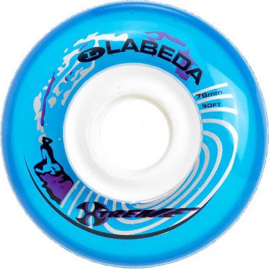 Labeda Extreme Soft 1-teilige Rollhockey-Räder (Blau, 80 mm)