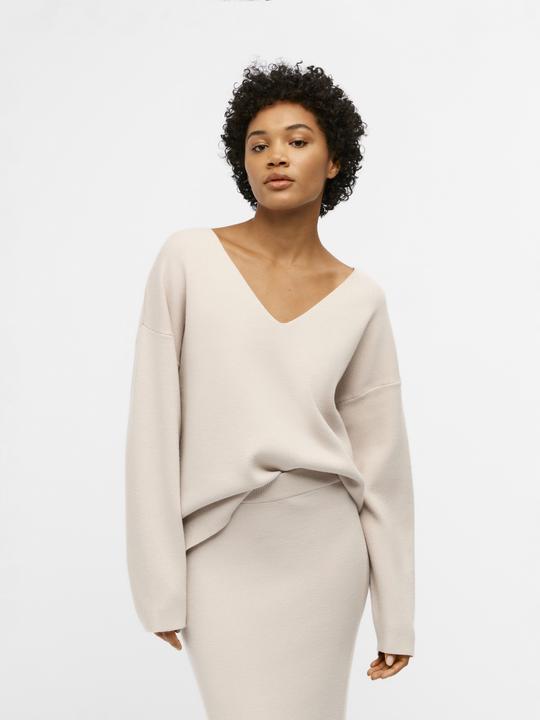 Produktbild Object V-Ausschnitt Strickpullover (XL)