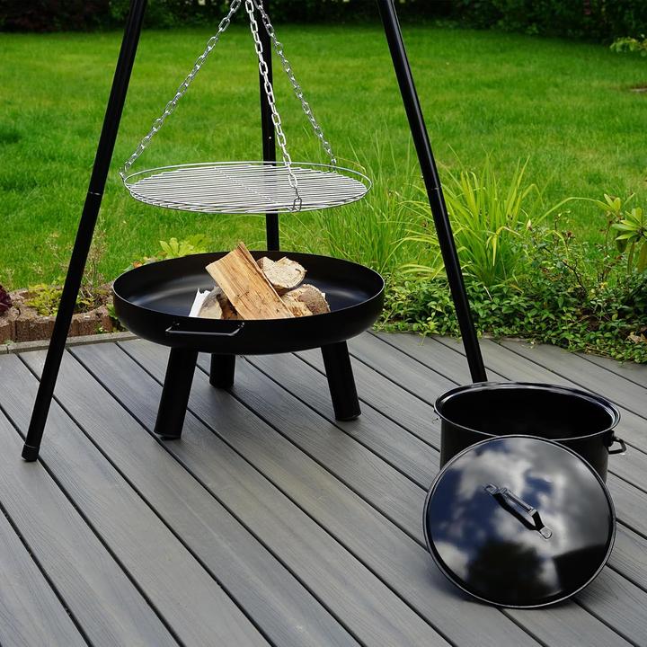Immagine prodotto Nativ Feuerschale mit Schwenkgrill