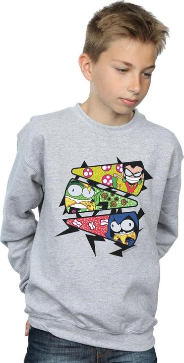 Image du produit - Sweat TEEN TITANS GO PIZZA SLICE - Garçon (116)