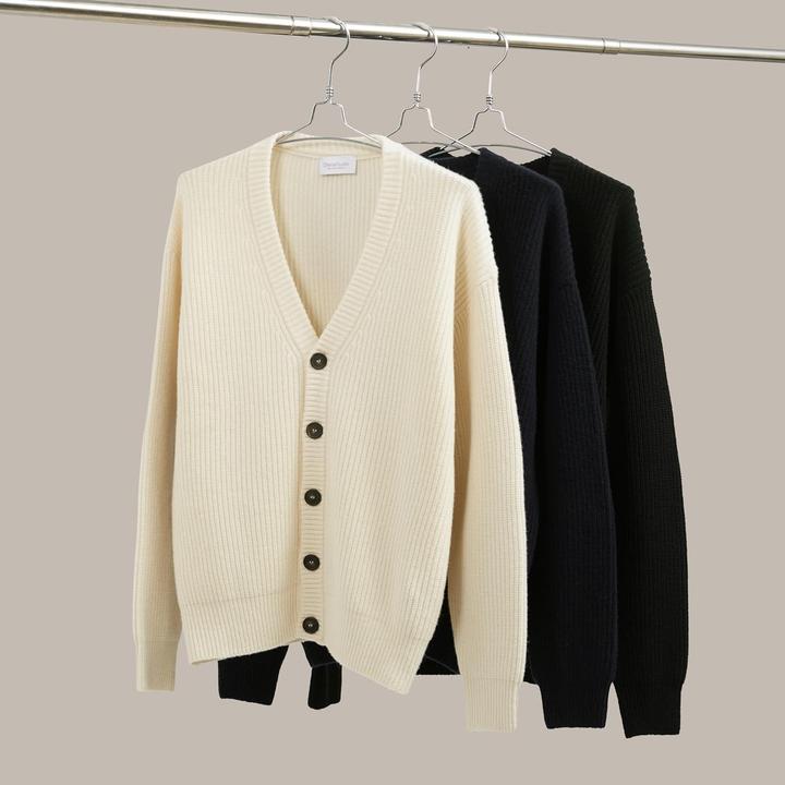 Produktbild Diana Studio Herren Schwarzer Strickweste mit Langarm (XL)