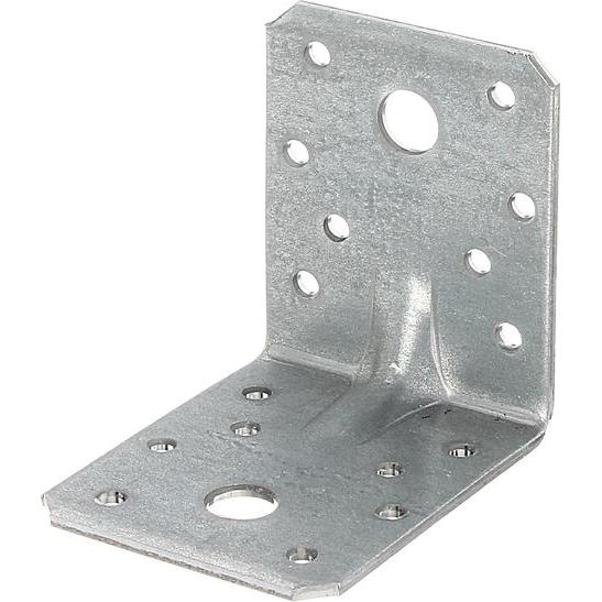 Thumbnail - GAH, Baubeschläge + Holzverbinder, Schwerlast-Winkelverbinder mit Sicke (334574) (Winkelverbinder mit Sicke, 50 Stk.)