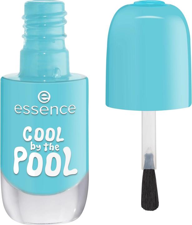 Actual product image essence Gel Nail Polish 39 COOL by the POOL (39 COOL by the POOL, Blue)