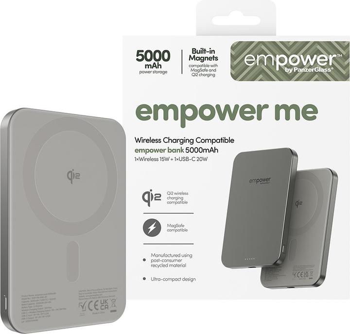 Actual product image PanzerGlass empower Bank (5000 mAh, 20 W, 18.50 Wh)