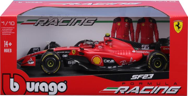 Image du produit Bburago Ferrari F1 SF-23 1/18 Sainz 2023