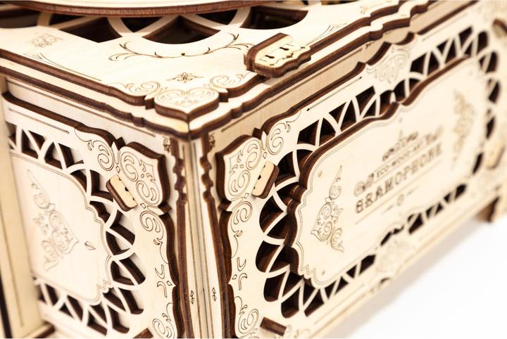 Image du produit Eco Wood Art Grammophone - Kit de construction en bois 3D