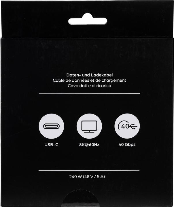 Actual product image Onit USB C – USB C (3 m, USB 4.0, 240 W)