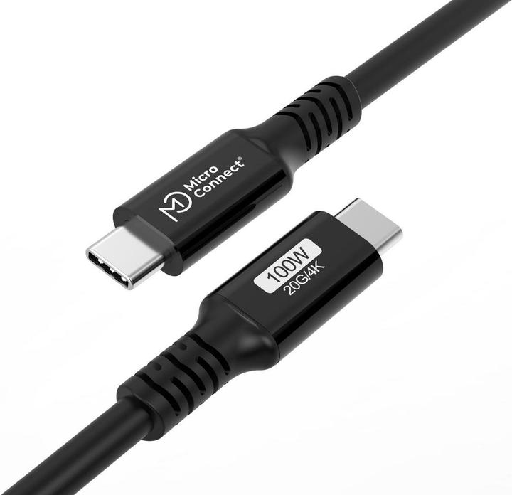 MicroConnect USB C — USB C (4 m, USB 3.2 Gen 2, 20 W)