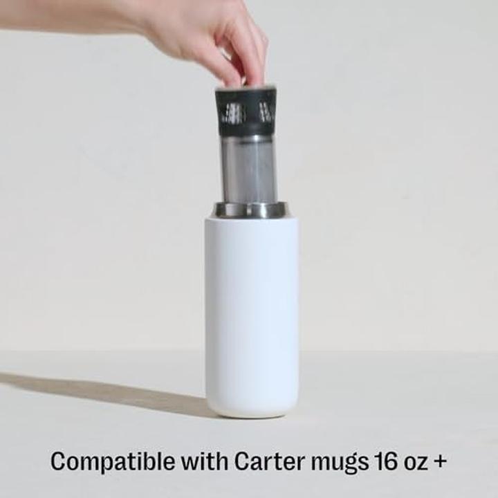 Produktbild Fellow Carter Infuser-Set - Carter Move Becher Marineblau 473 ml + Carter Infuser (0.47 l)