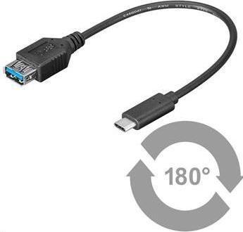Immagine prodotto PremiumCord Adattatore USB-C (M) - USB (F) (0.20 m, USB 3.2 Gen 2, 4.50 W)