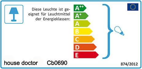 Label énergétique House Doctor Kubix (E27)