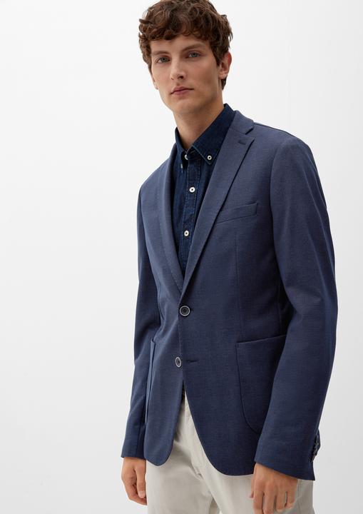Image du produit s.Oliver Slim: Sakko aus Interlockjersey (44)