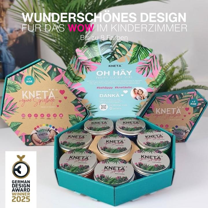 Produktbild Knetä 4er Dosen Set