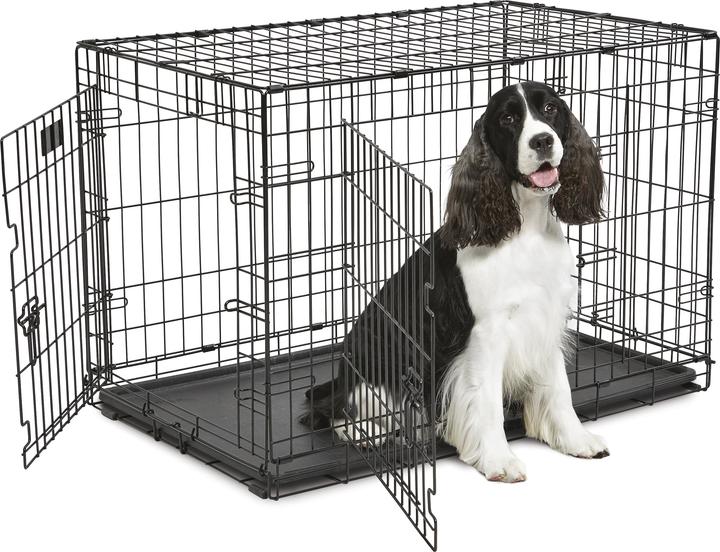 Midwest DD iCrate Contour 92x58x64 cm F&C W/DIV (19 til 32 kg) (Dog)