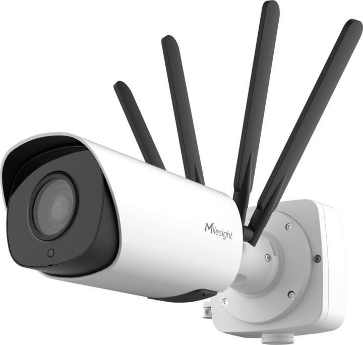 Actual product image Milesight 5G AI 4X/12X Pro Bullet Plus Network Camera, MS-C2966-X12RGPC(1/2.8"") (1920 x 1080 Pixels)
