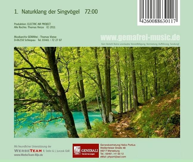 Produktbild Der Klang des Waldes - Naturklang der Singvögel (Electric Air Project, Thomas Vietze, Deutsch)