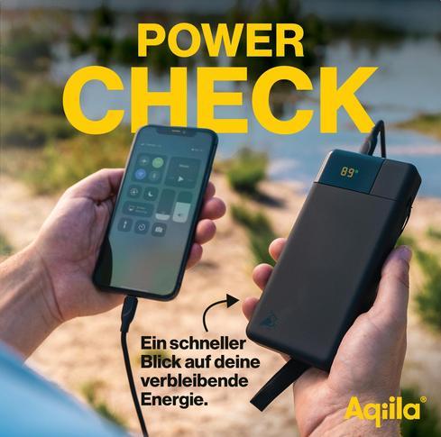 Produktbild Aqiila Powerbird B20B+ - Powerbank 20000 mAh, 65W - Black (20000 mAh, 65 W, 74 Wh)