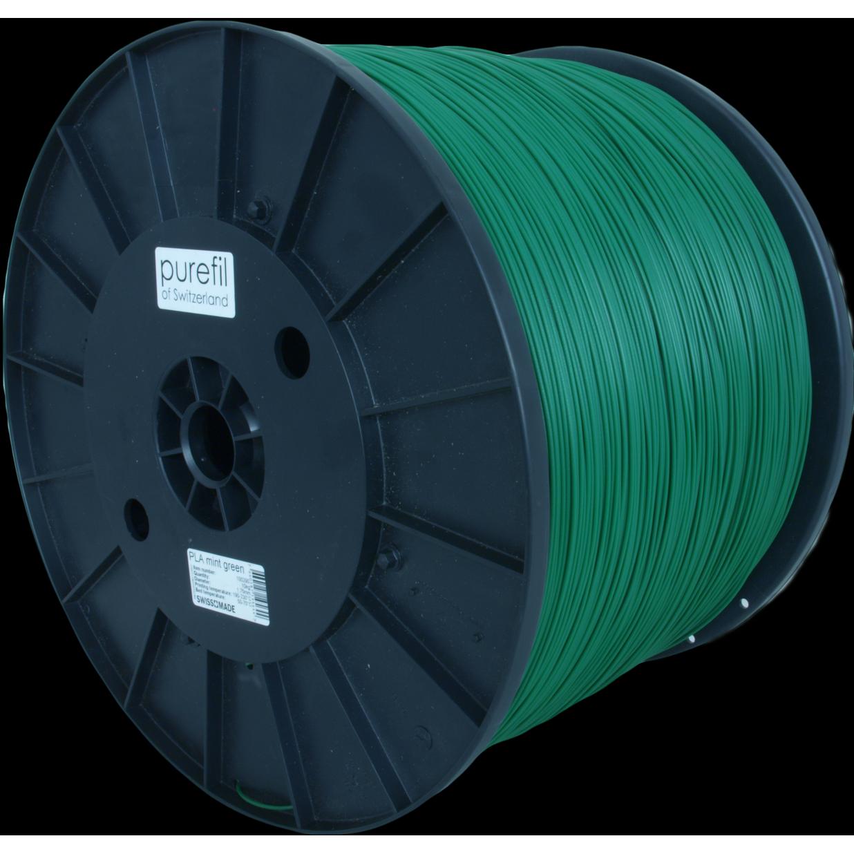 Thumbnail - Purefil PLA Filament (PLA, 1.75 mm, 10000 g, Grün), 3D Filament, Grün