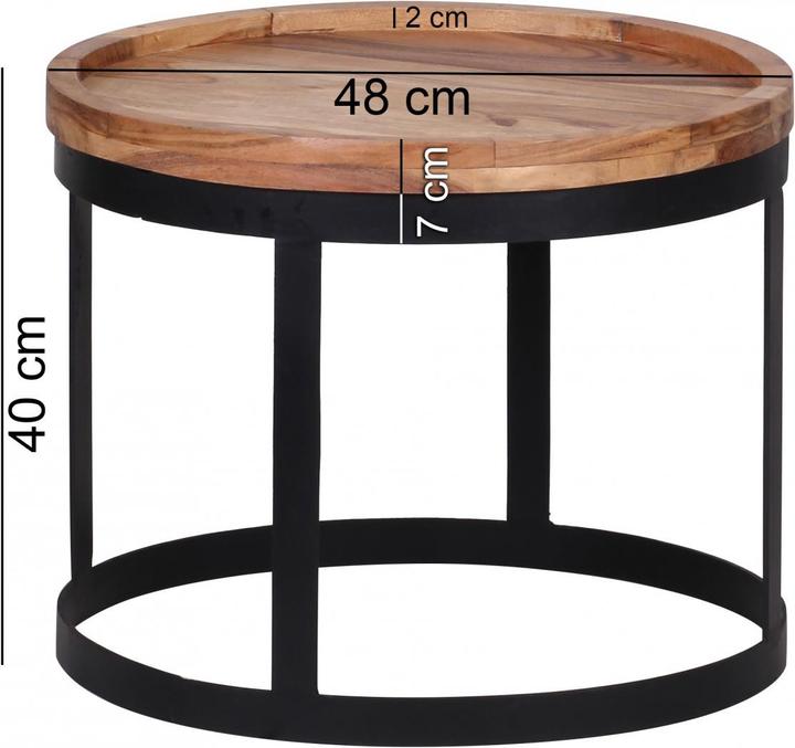 Productafbeelding Wohnling Akola (Ø 48 x 40 cm, Ø 53 x 45 cm)