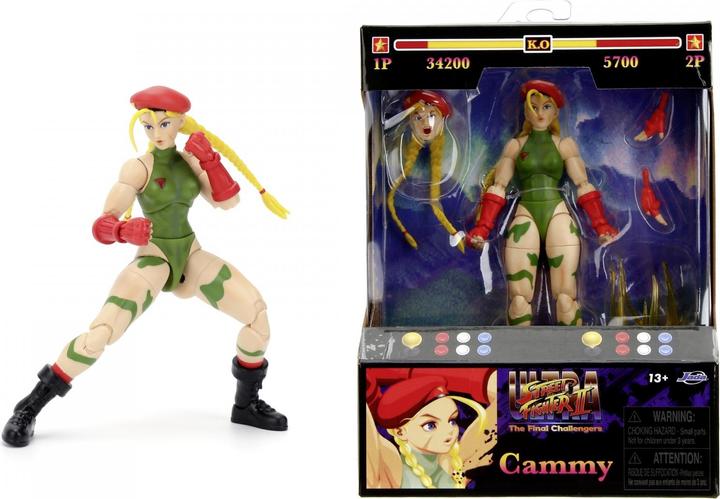Image du produit Jada Street Fighter II Cammy 6" Figure