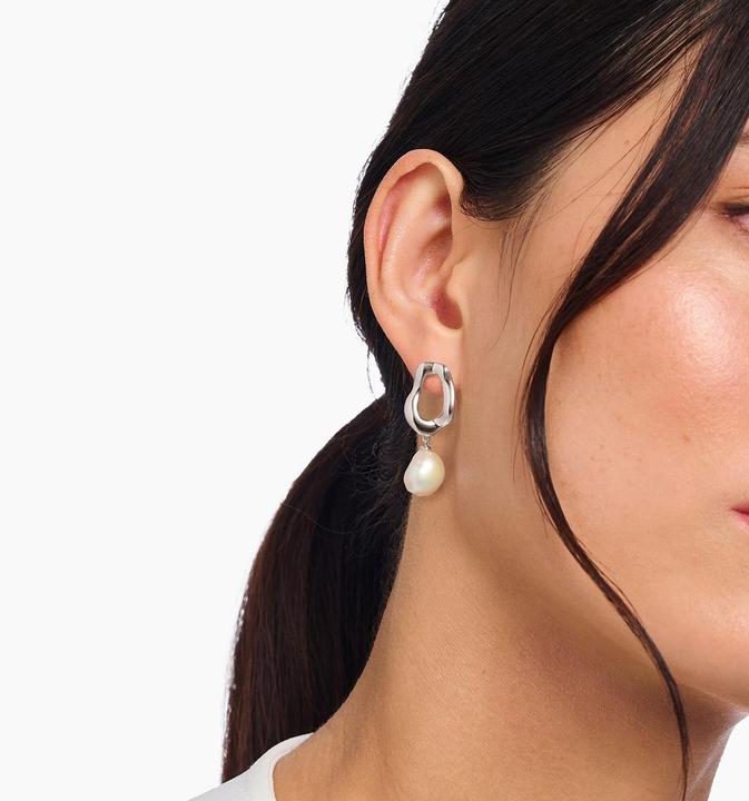 Immagine prodotto Thomas Sabo Ohrringe mit Perle Natural Beauty Silber (Argento 925)