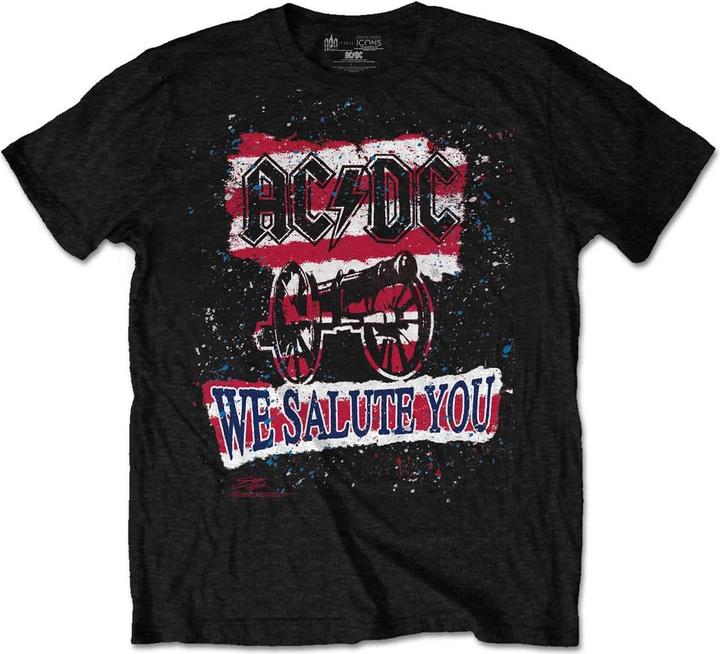Produktbild AC/DC We Salute You Stripe TShirt (L)