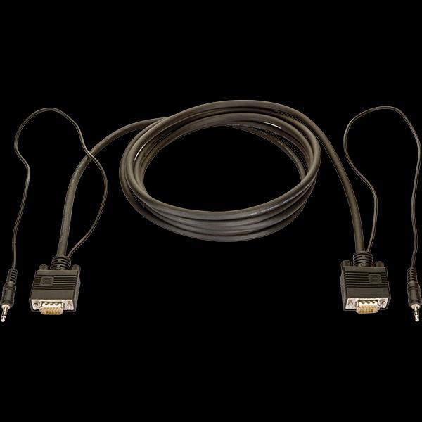 Produktbild Bachmann VGA Kabel mit Miniklinke 10m (918.069) (10 m)