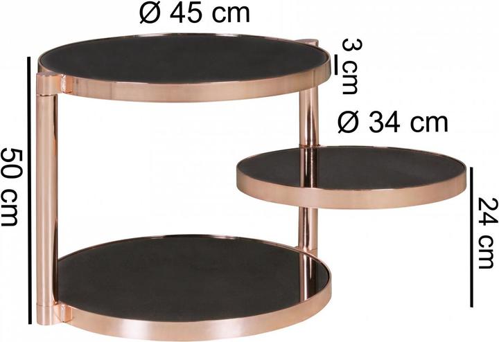 Produktbild Wohnling Couchtisch (45 x 38 cm)