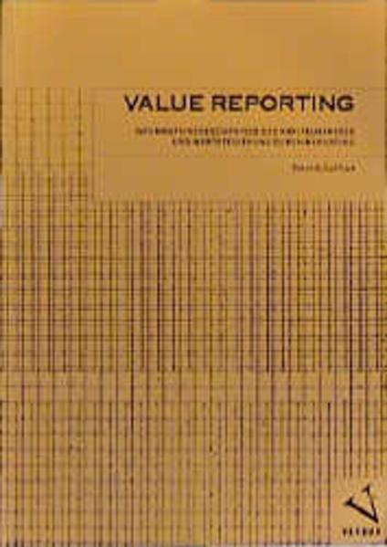 Produktbild Value Reporting (Deutsch, Peter A. Labhart, 1999)