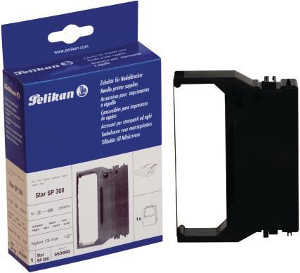 Pelikan Farbband Nylon schwarz (1.30 cm, Schwarz)