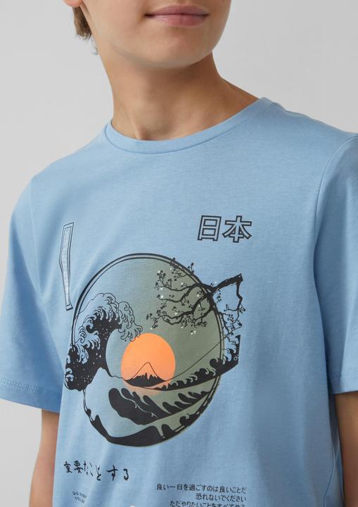 Produktbild S.Oliver T-Shirt T-Shirt mit Frontprint (134, 140)