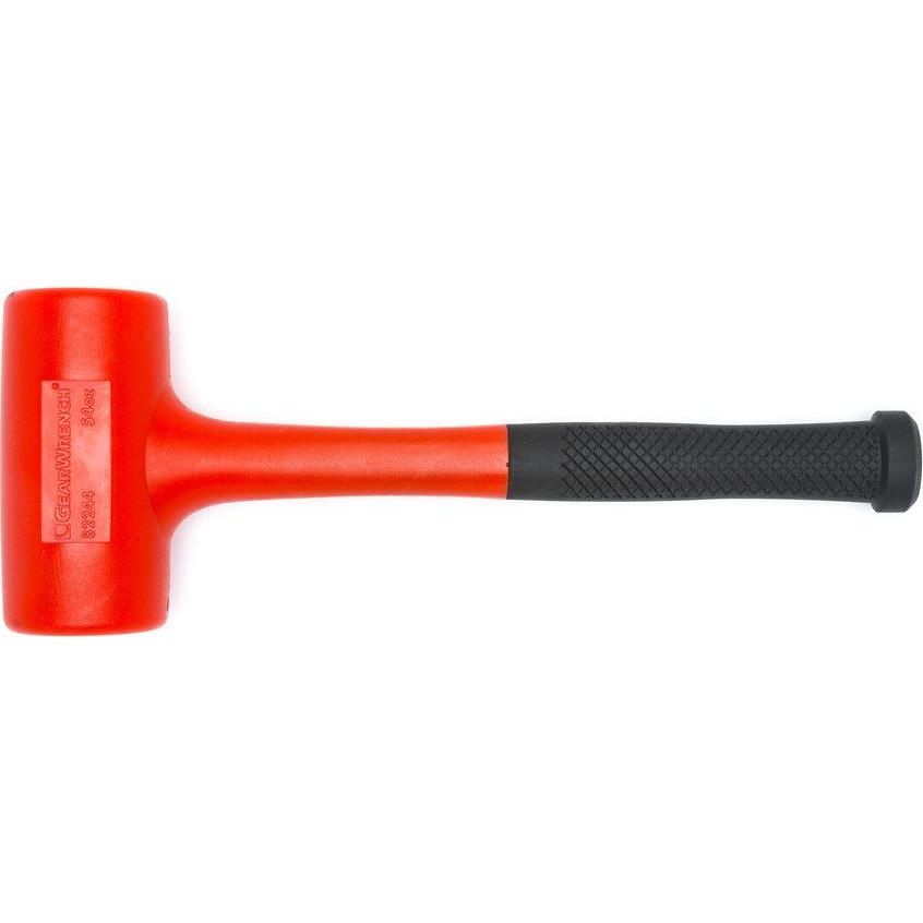 Gear Wrench, Martello, Dead Blow Hammer mit Komfortgriff (Rückschlagfrei) (1400 g)