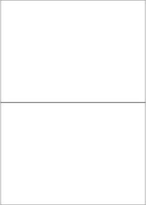 Actual product image Kores Universal labels