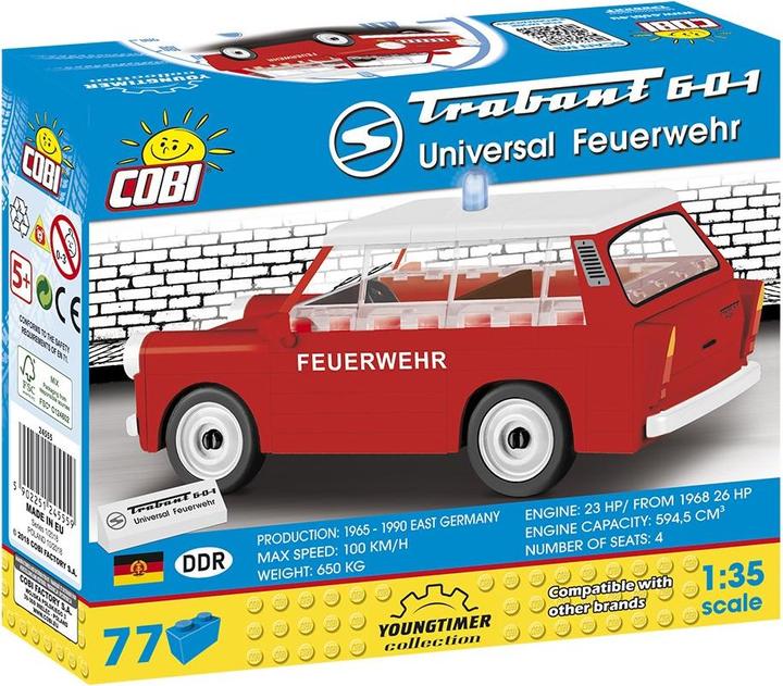 Produktbild Cobi Trabant 601 Feuerwehr