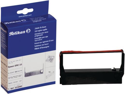 Produktbild Pelikan Farbband Nylon HD schwarz/rot