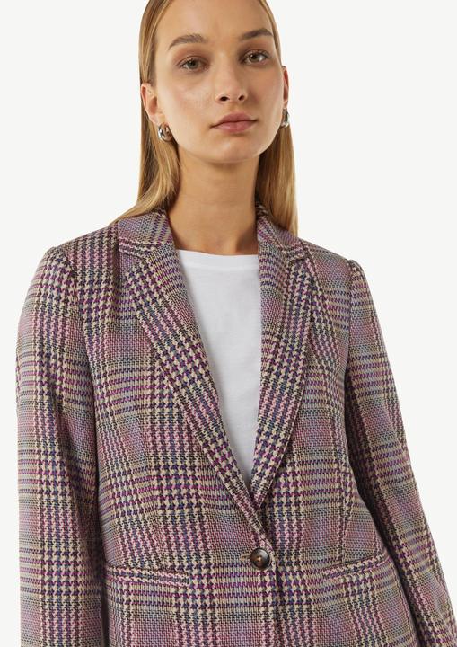 Actual product image Comma Indoor-Blazer Antaillierter Karo-Blazer (36)