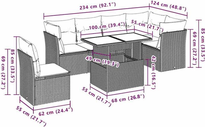 Produktbild vidaXL Amelie