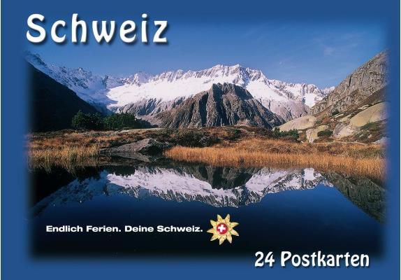 Produktbild Tushita Postkarten-Buch Schweiz (24 Stk.)