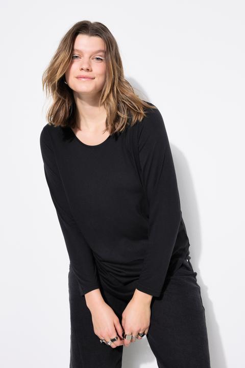 Actual product image Studio Untold Round Neck Long Sleeve Knit Top (42, 44)