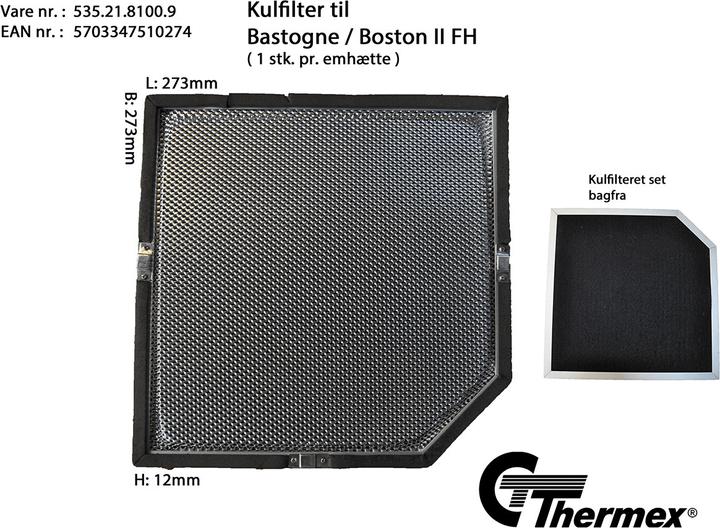 Thermorex 535.21.8100.9 Active Carbon Filter
