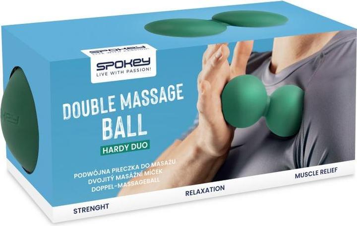 Actual product image Spokey Hardy Duo Doppel-Massageball (6.50 cm)
