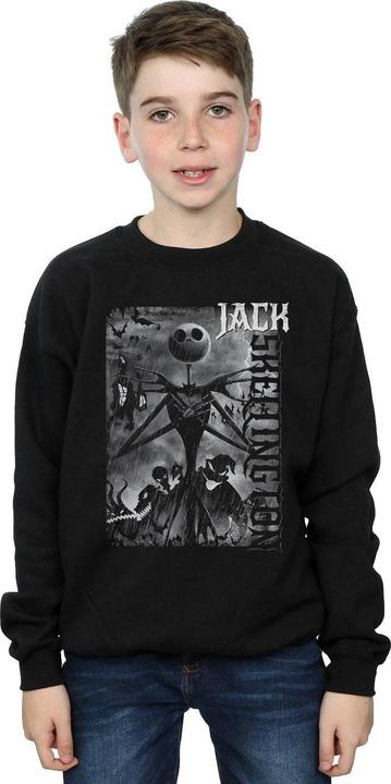 Image du produit Disney - Sweat NIGHTMARE BEFORE CHRISTMAS SKELLINGTON - Garçon (128)