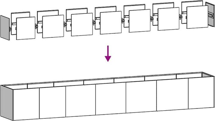 Immagine prodotto vidaXL Pflanzkübel