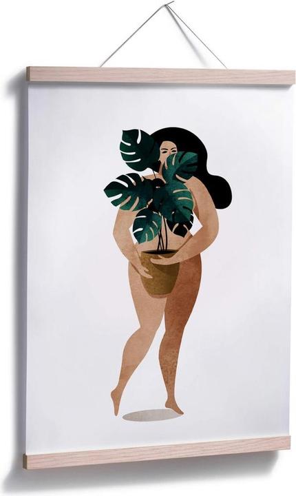 Produktbild Trenddeko Die nackte Frau (24 x 30 cm)