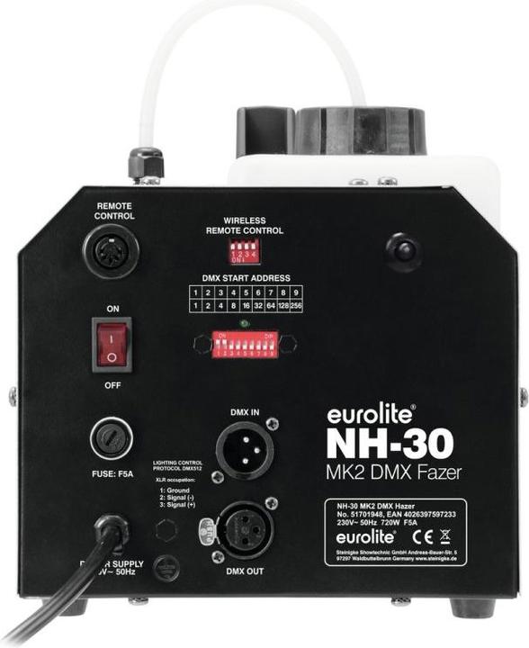 Image du produit Eurolite NH-30 MK2 Machine à fumée DMX