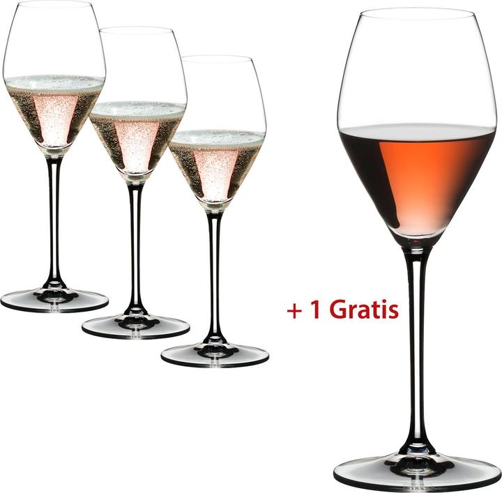 Produktbild Nachtmann Rosé/Champagne Pay 3 Get 4 (32.20 cl, 4 Gläser, Sektgläser)