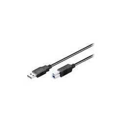 Thumbnail - MicroConnect USB A – USB B (5 m, USB 3.2 Gen 1), USB Kabel