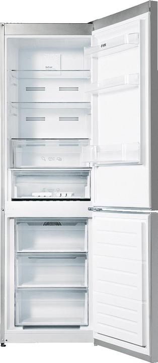 Produktbild Vox kombinierter Kühlschrank NF 3730 IX E (E, H: 230 l, Z: 101 l, NO-FROST, inox) (331 l)
