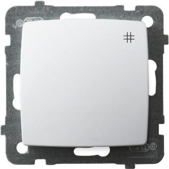 Ospel ŁP-4S/m/00, Taster + Schalter, Weiss